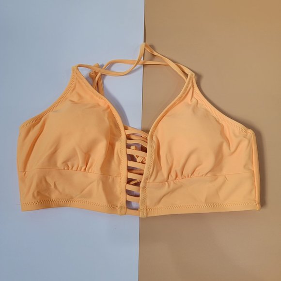 Cupshe Women's Leaves Print Two Piece Bikini Swimsuit Set V Neck Lace Up size M - Picture 7 of 15